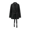 INTO THE EAST 25 Autumn/Winter Dark Jacquard Tassel Lace-up Jacket/Vest/Shorts ITE-E1DGAW027BL20JK-HEI Jacket